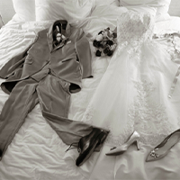 挙式当日の髪の毛のセッティングにかかる時間